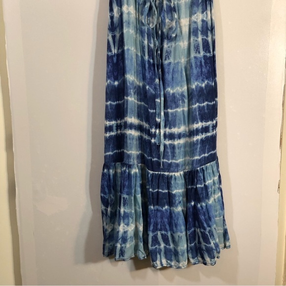 Beach Lunch Lounge Coley Tie Dye Sleeveless Lightweight Sundress with Tie String - Picture 7 of 14